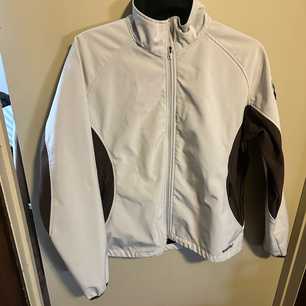 LAST CHANCE - Make me an offer Hi-Tec White and Brown Jacket